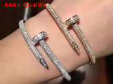 Cartier Juste Un Clou Bracelet Allover Diamonds Replica