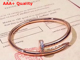 Cartier Juste Un Clou Bracelet Pink Gold Diamonds Replica