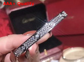 Cartier Love Bracelet White Gold Allover Diamonds Replica