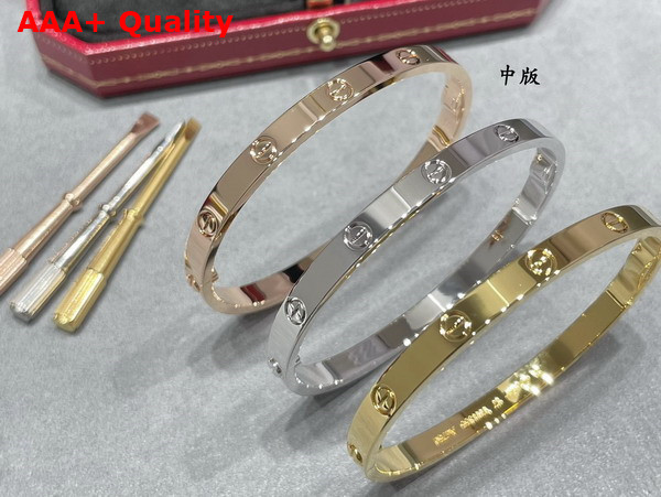 Cartier Love Bracelet Yellow Gold Replica