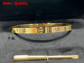 Cartier Love Bracelet Yellow Gold Replica