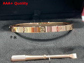 Cartier Love Bracelet in Pink Gold Replica