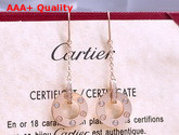 Cartier Love Earring Pink Gold Diamonds Replica