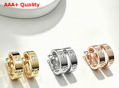 Cartier Love Hoop Earrings New Model 2 Diamonds Replica
