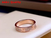 Cartier Love Ring Pink Gold Diamonds Replica
