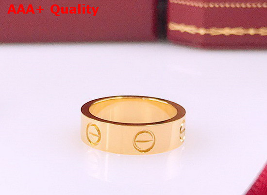 Cartier Love Ring Yellow Gold Replica