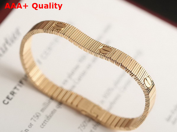 Cartier Love Unlimited Bracelet Flexible Rose Gold Replica
