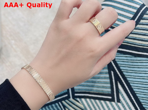 Cartier Love Unlimited Bracelet Flexible Rose Gold Replica