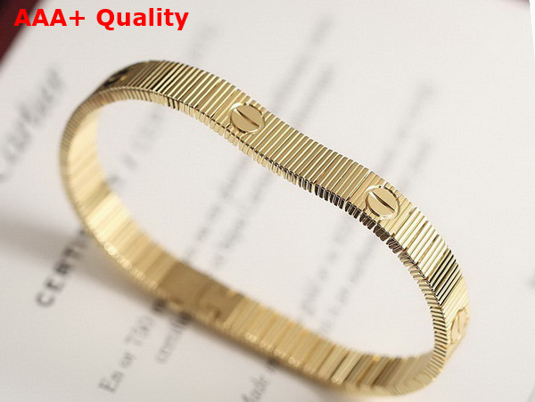 Cartier Love Unlimited Bracelet Flexible Yellow Gold Replica