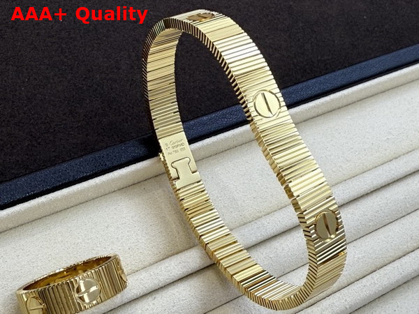 Cartier Love Unlimited Bracelet Flexible Yellow Gold Replica