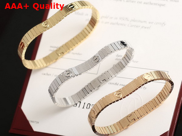 Cartier Love Unlimited Bracelet Flexible Yellow Gold Replica
