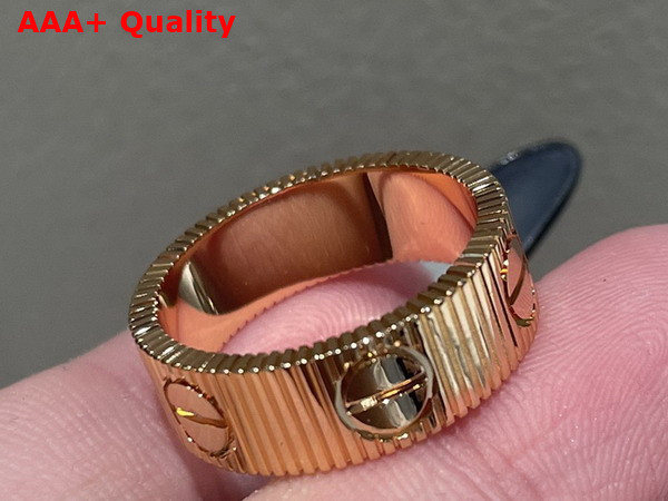 Cartier Love Unlimited Ring in Rose Gold Replica