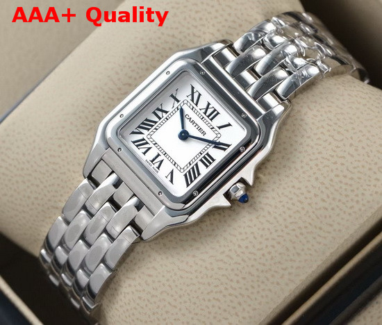 Cartier Panthere De Cartier Watch Small Model Steel Replica