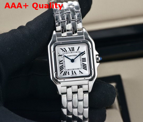 Cartier Panthere De Cartier Watch Small Model Steel Replica