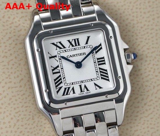 Cartier Panthere De Cartier Watch Small Model Steel Replica