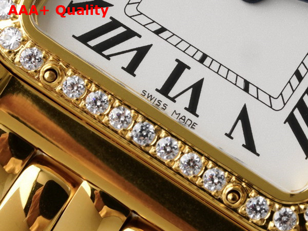 Cartier Panthere de Cartier Watch Medium Model Quartz Movement Yellow Gold Replica