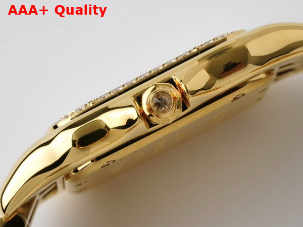 Cartier Panthere de Cartier Watch Medium Model Quartz Movement Yellow Gold Replica