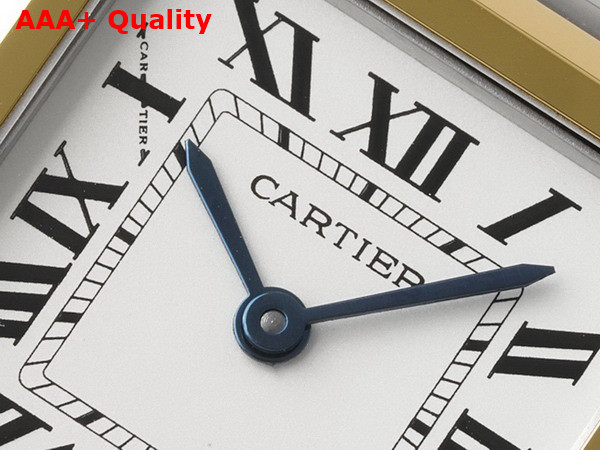 Cartier Panthere de Cartier Watch Medium Model Quartz Movement Yellow Gold Steel Replica
