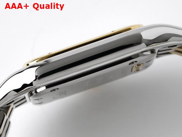 Cartier Panthere de Cartier Watch Medium Model Quartz Movement Yellow Gold Steel Replica