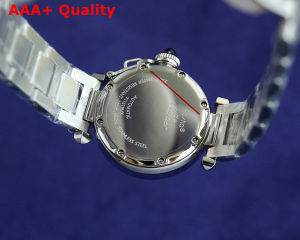 Cartier Pasha de Cartier Watch 35mm Automatic Movement Steel and Pink Replica