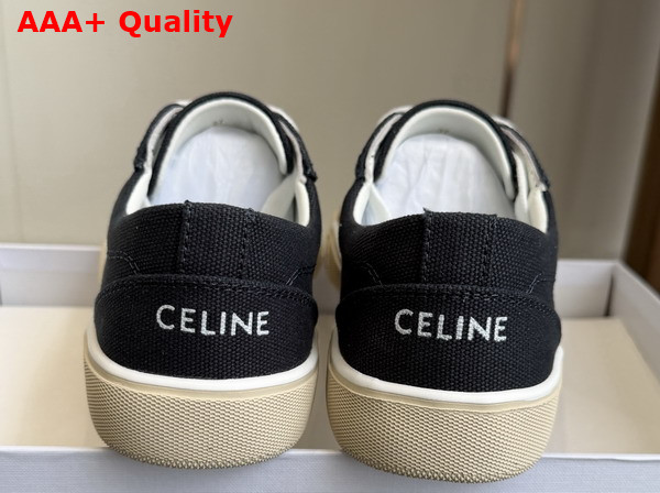 Celine Alan Sneaker with Triomphe in Navy Canvas Replica