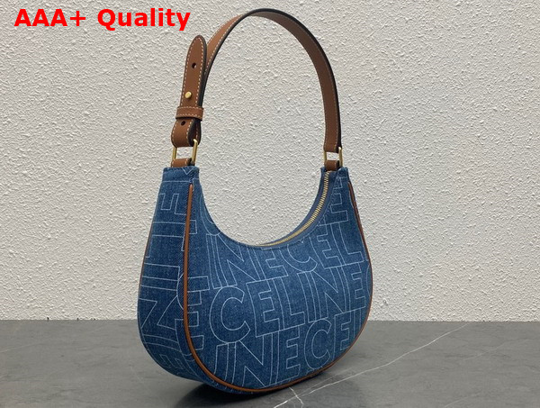 Celine Ava Bag in Navy Denim Replica