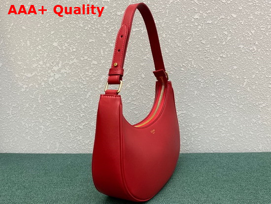 Celine Ava Bag in Red Smooth Calfskin Replica