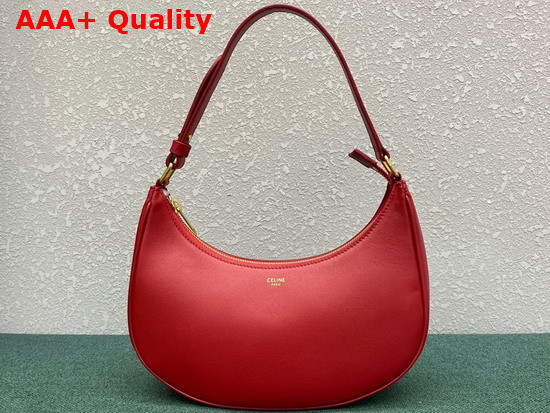 Celine Ava Bag in Red Smooth Calfskin Replica