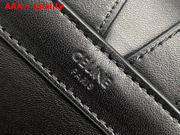 Celine Backpack Celine Bonnie in Smooth Calfskin Black Replica