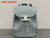Celine Backpack Celine Bonnie in Smooth Calfskin Ice Blue Replica