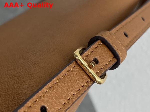 Celine Besace Soft Triomphe in Soft Tan Supple Shiny Lambskin Replica