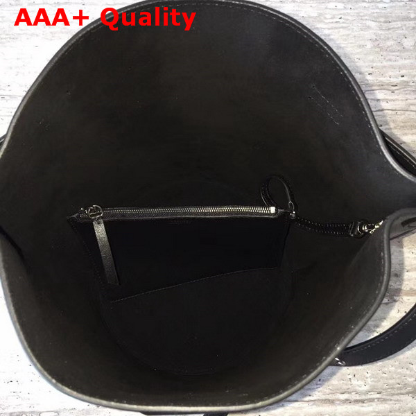 Celine Big Bag Bucket in Black Smooth Calfskin Replica