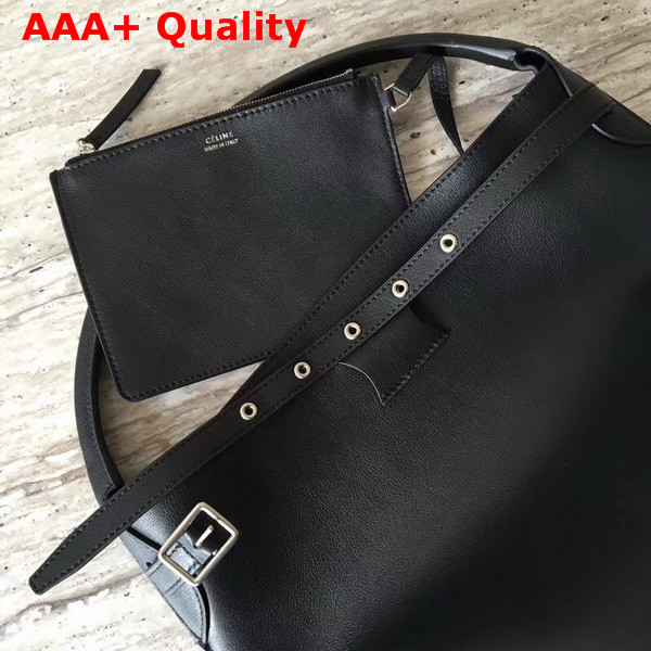 Celine Big Bag Bucket in Black Smooth Calfskin Replica