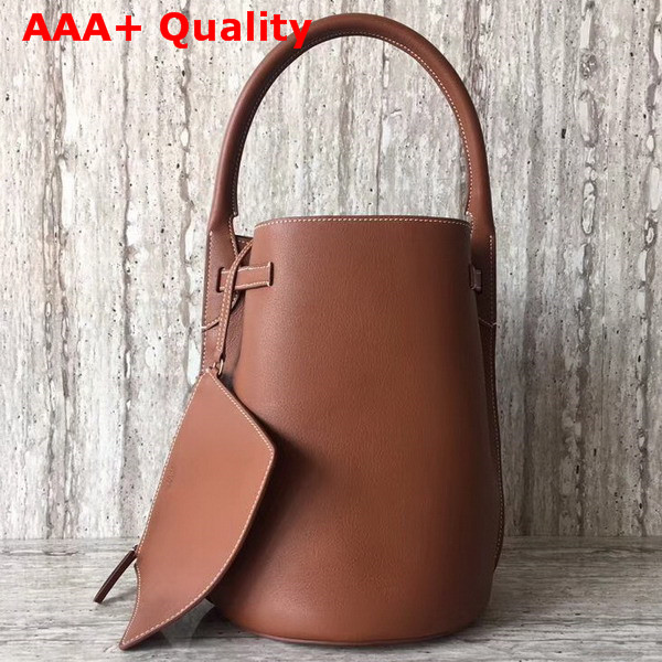 Celine Big Bag Bucket in Tan Soft Bare Calfskin Replica