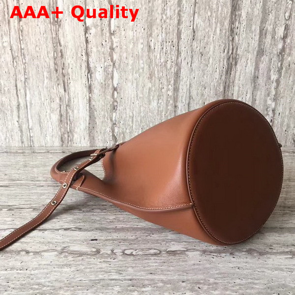 Celine Big Bag Bucket in Tan Soft Bare Calfskin Replica
