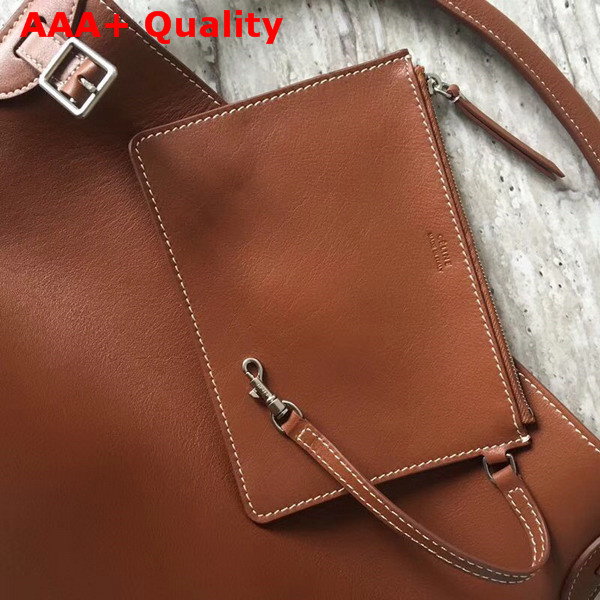 Celine Big Bag Bucket in Tan Soft Bare Calfskin Replica