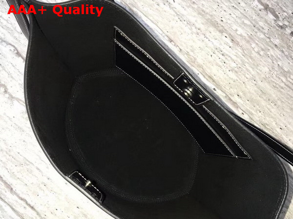 Celine Big Bucket Bag in Black Smooth Calfskin Replica