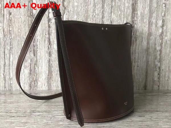 Celine Big Bucket Bag in Tan Smooth Calfskin Replica