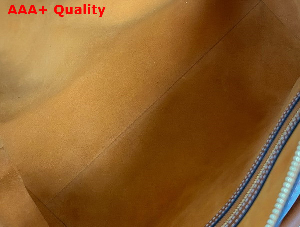 Celine Boston in Tobacco Suede Calfskin Replica