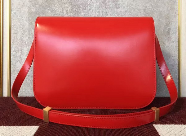 Celine Box in Red Smooth Leather for Sale