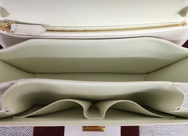 Celine Box in White Smooth Calfskin for Sale