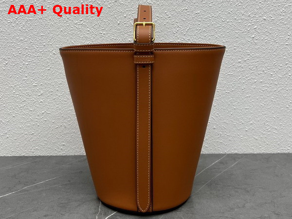 Celine Bucket Triomphe in Natural Calfskin Replica