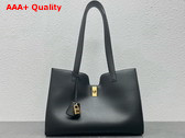 Celine Cabas 16 in Black Smooth Calfskin Replica