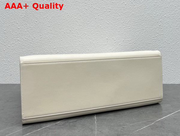 Celine Cabas 16 in Smooth Calfskin Limestone Replica