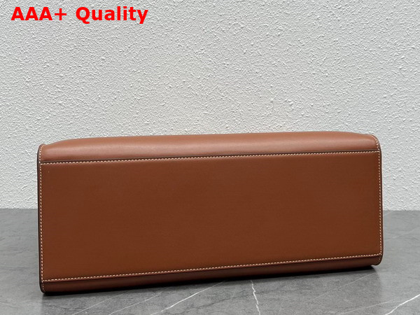 Celine Cabas 16 in Tan Smooth Calfskin Replica