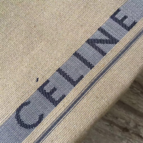 Celine Cabas Phantom in Light Blue Celine Canvas For Sale
