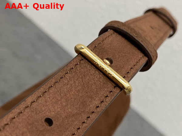 Celine Classic Triomphe Bag in Chestnut Grained Nubuck Calfskin Replica