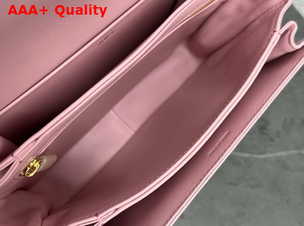 Celine Classique Triomphe Bag in Light Pink Shiny Calfskin Replica