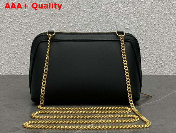 Celine Clutch On Chain Cuir Triomphe in Smooth Calfskin Black Replica