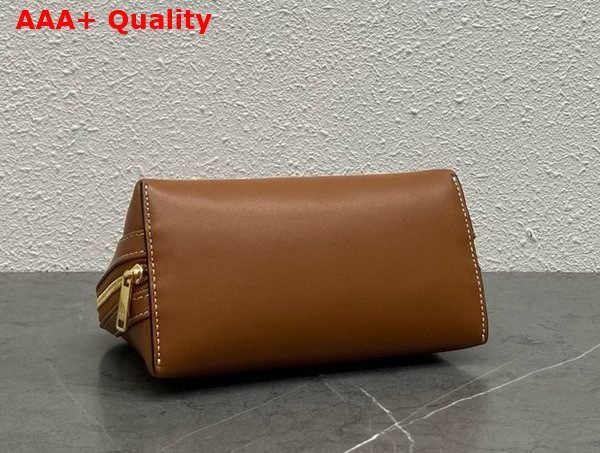 Celine Clutch On Chain Cuir Triomphe in Smooth Calfskin Tan Replica